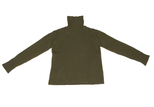 ISSEY MIYAKE Wool Turtleneck Knit Sweater K-172369_002