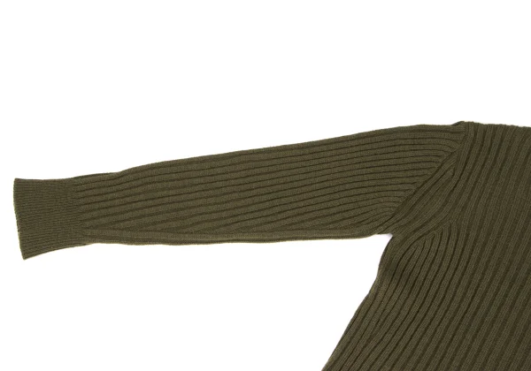 ISSEY MIYAKE Wool Turtleneck Knit Sweater K-172369_005