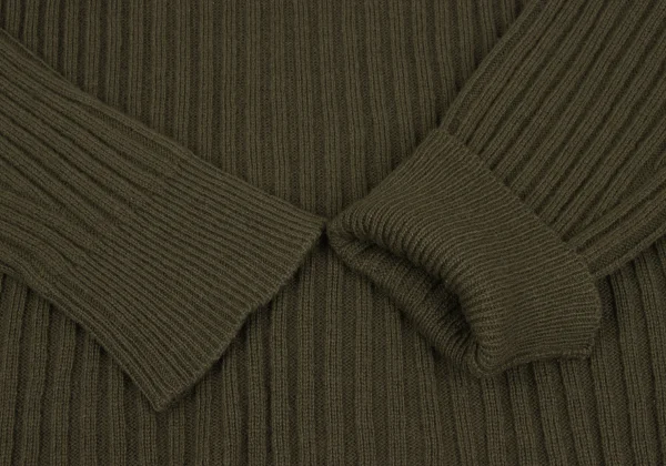 ISSEY MIYAKE Wool Turtleneck Knit Sweater K-172369_006