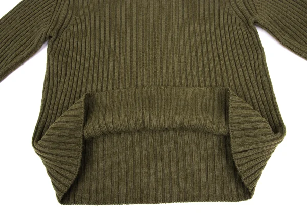 ISSEY MIYAKE Wool Turtleneck Knit Sweater K-172369_008
