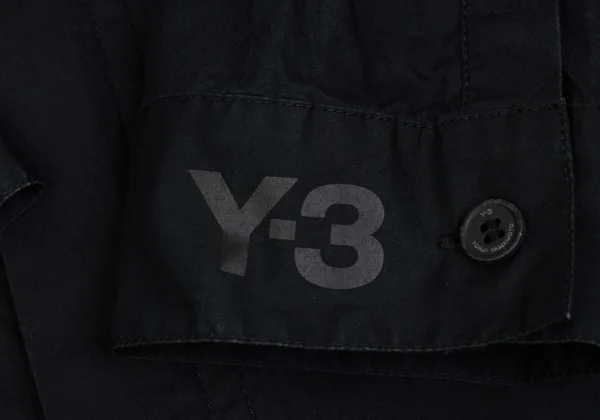 Y-3 Side-Zip Hooded Long Shirt K-172371_008