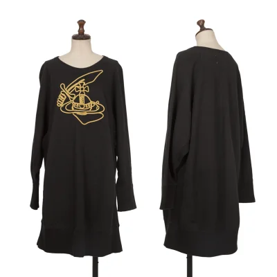 Vivienne Westwood ANGLOMANIA Orb Taping Sweatshirt Dress