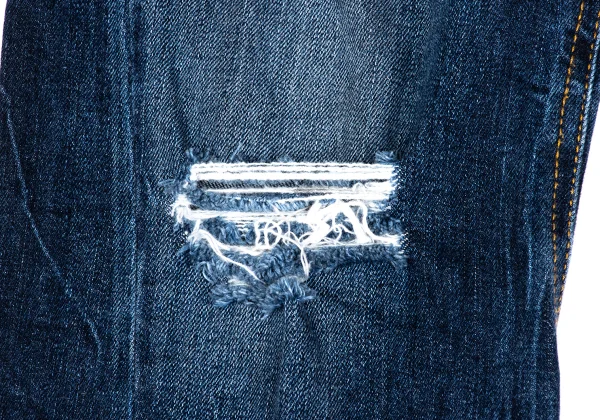 Vivienne Westwood ANGLOMANIA Squiggle Taping Distressed Jeans K-172374_012