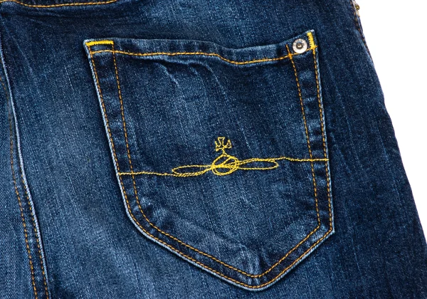 Vivienne Westwood ANGLOMANIA Squiggle Taping Distressed Jeans K-172374_018
