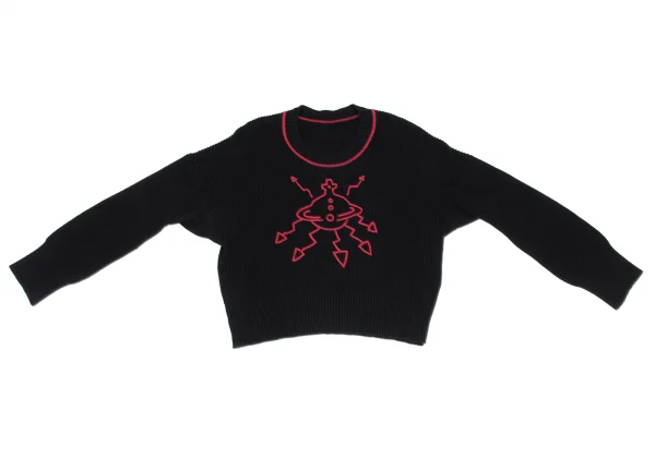 Unbranded Orb Embroidery Knit Sweater K-172376_002