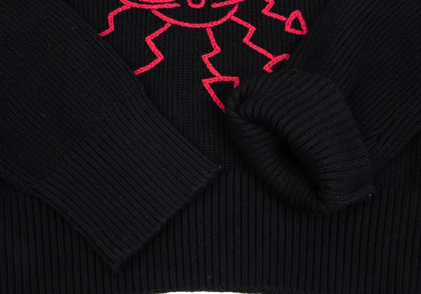 Unbranded Orb Embroidery Knit Sweater K-172376_008