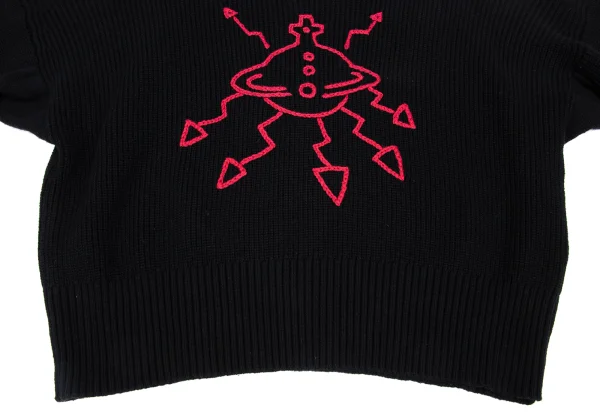 Unbranded Orb Embroidery Knit Sweater K-172376_009