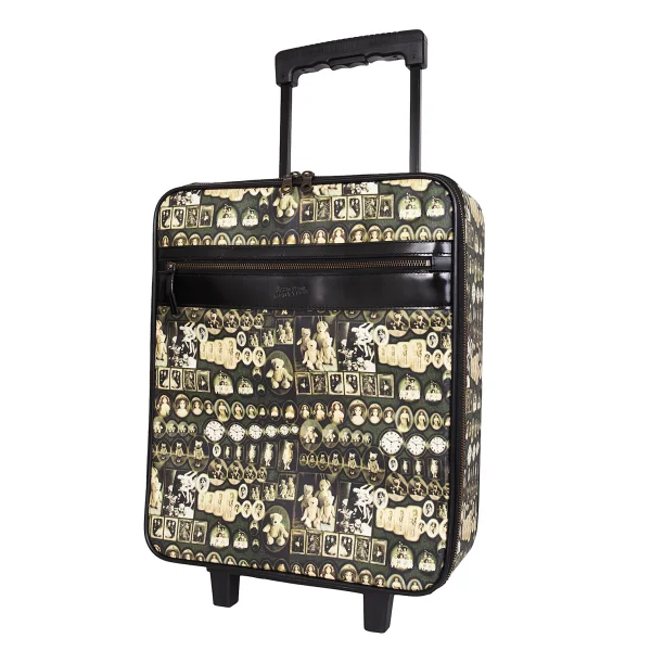 Jean Paul GAULTIER Doll Printed Suitcase Khaki  K-172380_001