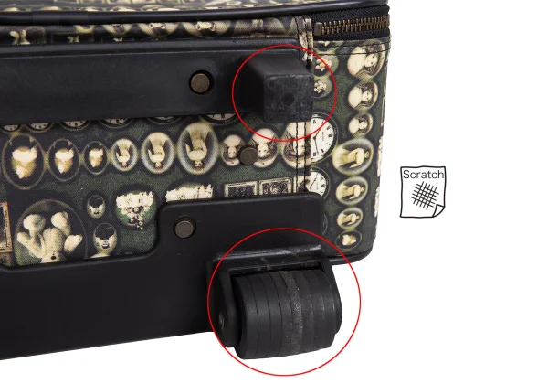 Jean Paul GAULTIER Doll Printed Suitcase K-172380_008