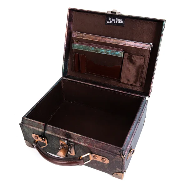 Jean Paul GAULTIER V Cyber Mini Trunk Bag K-172381_015
