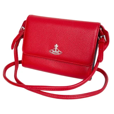 Vivienne Westwood Vegan Leather Shoulder Wallet Bag