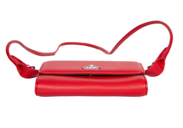 Vivienne Westwood Vegan Leather Shoulder Wallet Bag K-172383_006