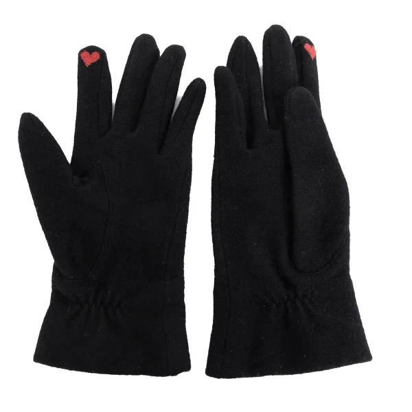 Vivienne Westwood Orb Embroidery Knit Glove K-172385_003