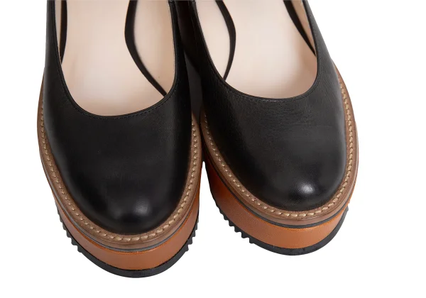 Vivienne Westwood Rocking Horse Ballerina Belt Shoes K-172390_005