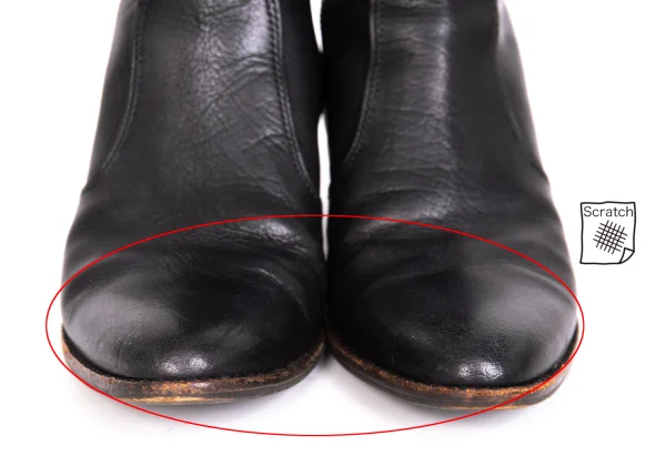 Vivienne Westwood Side Zip Leather Long Boots K-172391_004
