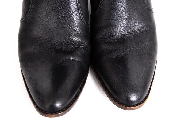 Vivienne Westwood Side Zip Leather Long Boots K-172391_005