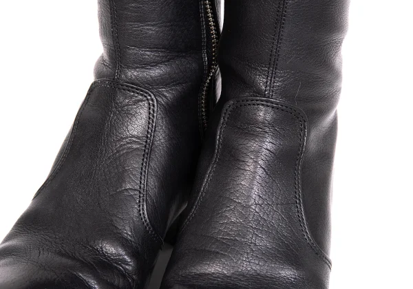 Vivienne Westwood Side Zip Leather Long Boots K-172391_006