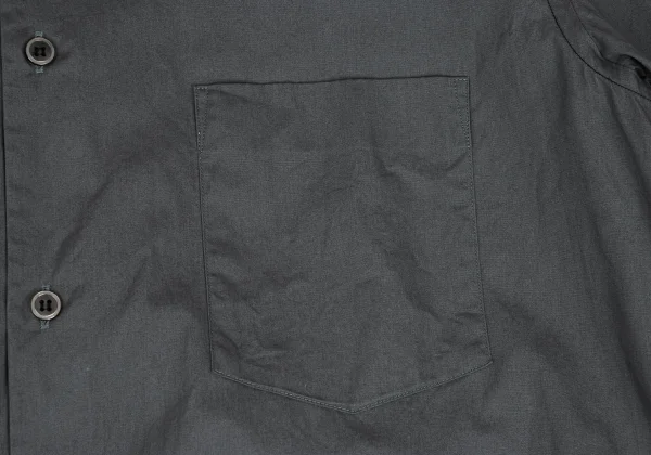 BLACK COMME des GARCONS Back Switching Cotton Long Shirt K-172393_006
