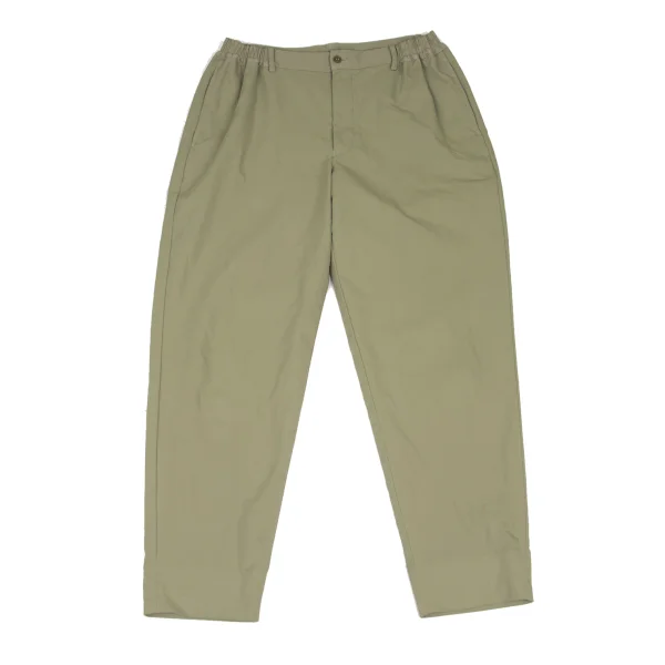 COMME des GARCONS HOMME DEUX Poly Tapered Pants Beige M K-172398_001