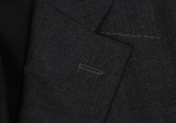 COMME des GARCONS HOMME DEUX Poly Wool Stitch Detail Jacket  K-172402_004