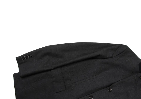 COMME des GARCONS HOMME DEUX Poly Wool Stitch Detail Jacket  K-172402_008