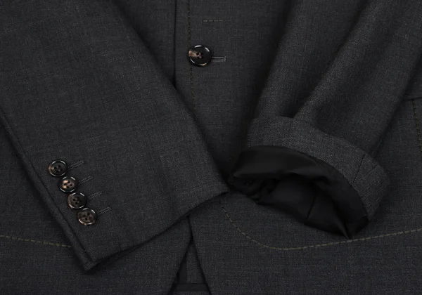 COMME des GARCONS HOMME DEUX Poly Wool Stitch Detail Jacket  K-172402_009