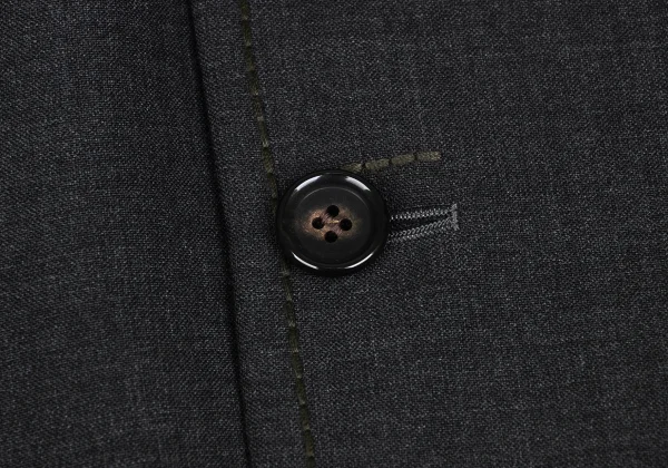 COMME des GARCONS HOMME DEUX Poly Wool Stitch Detail Jacket  K-172402_012