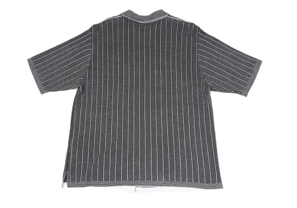 COOHEM Short Sleeve Striped Knit Shirt K-172410_009