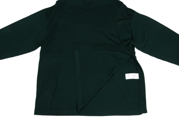 zucca Side Button Mock Neck Knit Sweater K-172414_007