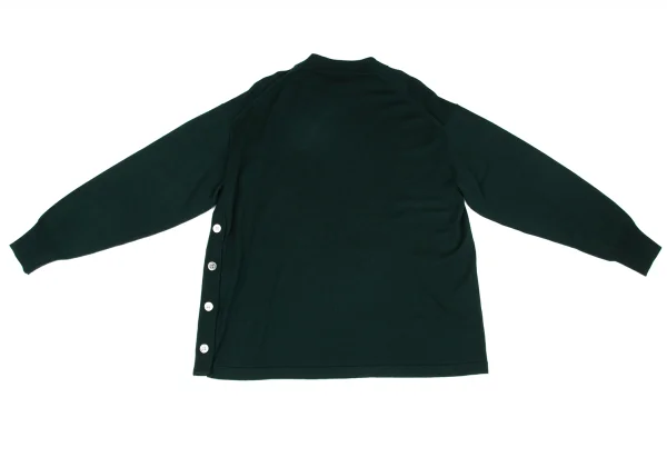 zucca Side Button Mock Neck Knit Sweater K-172414_008