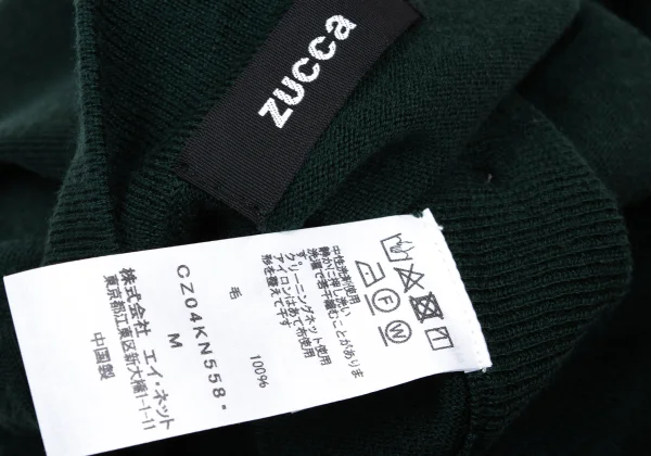 zucca Side Button Mock Neck Knit Sweater K-172414_011