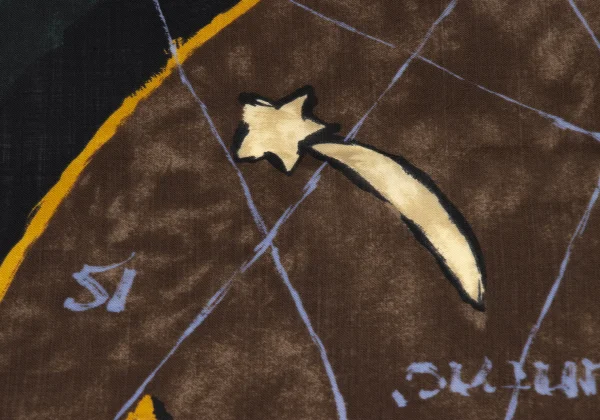 Unbranded Star Printed Scarf K-172416_002