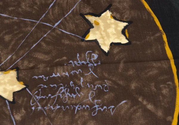 Unbranded Star Printed Scarf K-172416_004