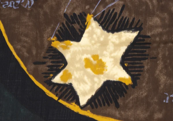 Unbranded Star Printed Scarf K-172416_005