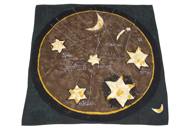 Unbranded Star Printed Scarf K-172416_008