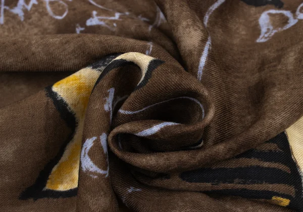 Unbranded Star Printed Scarf K-172416_009