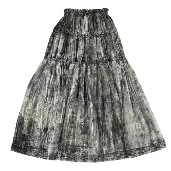 ISSEY MIYAKE Tie-dye Pleats Layered Skirt K-172417_002