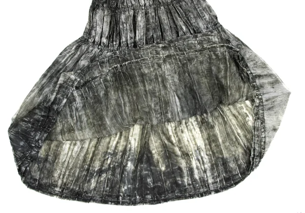 ISSEY MIYAKE Tie-dye Pleats Layered Skirt K-172417_007