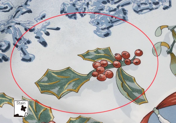 HERMES Care 90 Neige d'Antan Scarf K-172418_004