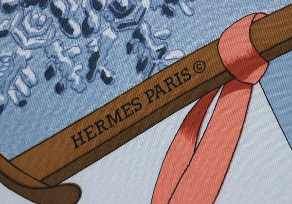 HERMES Care 90 Neige d'Antan Scarf K-172418_016
