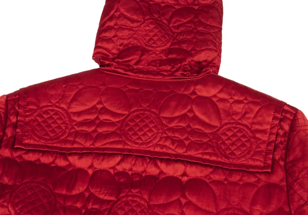 tricot COMME des GARCONS Floral Quilted Duffle Coat K-172419_017