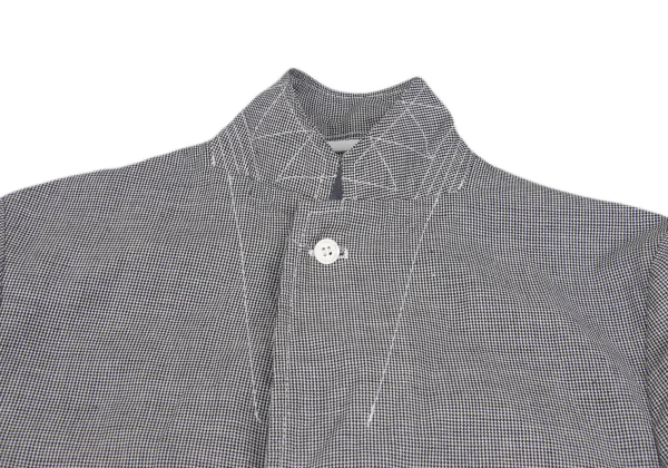 COMME des GARCONS HOMME Cotton Linen Puppy Tooth Jacket K-172421_005