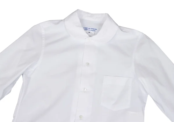 COMME des GARCONS Cotton Round Collar Blouse K-172422_003