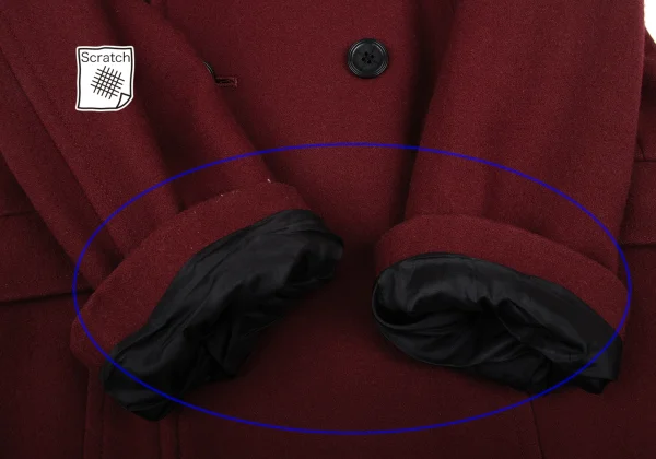 Jean Paul GAULTIER HOMME objet Wool Pea Coat K-172425_006