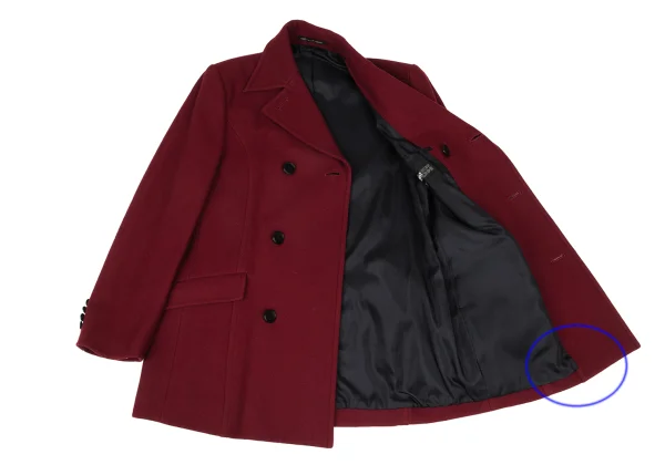 Jean Paul GAULTIER HOMME objet Wool Pea Coat K-172425_010