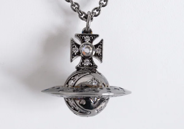 Vivienne Westwood DEMETRIUS Rhinestone Orb Necklace K-172427_002