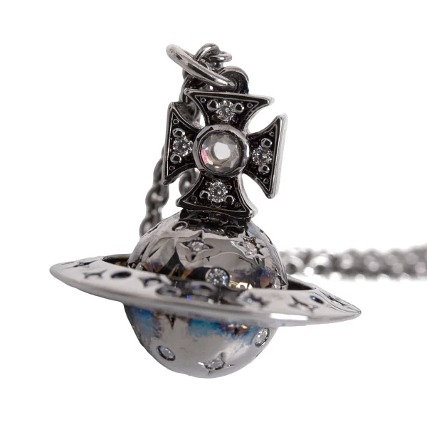 Vivienne Westwood DEMETRIUS Rhinestone Orb Necklace K-172427_005