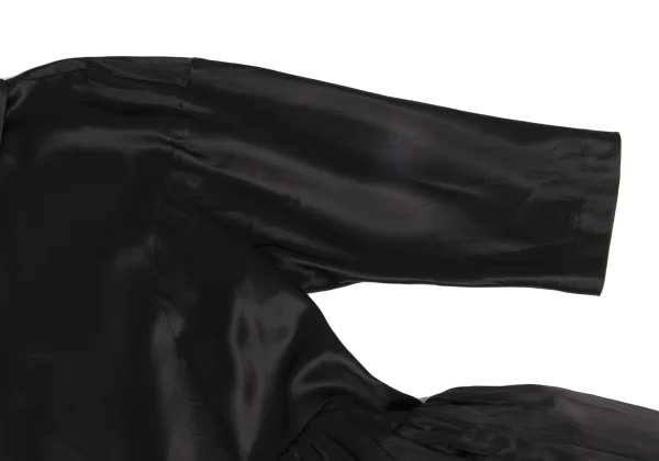 COMME des GARCONS Acetate Gather Switching Dress K-172429_007