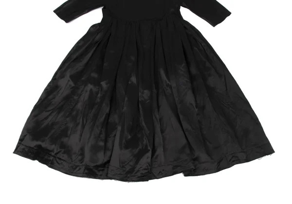 COMME des GARCONS Acetate Gather Switching Dress K-172429_009