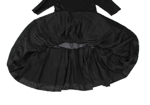 COMME des GARCONS Acetate Gather Switching Dress K-172429_011